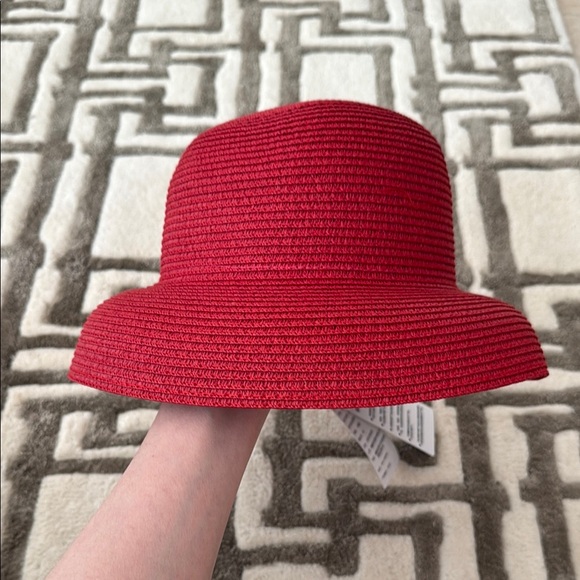 Red Bucket Hat - Picture 4 of 6